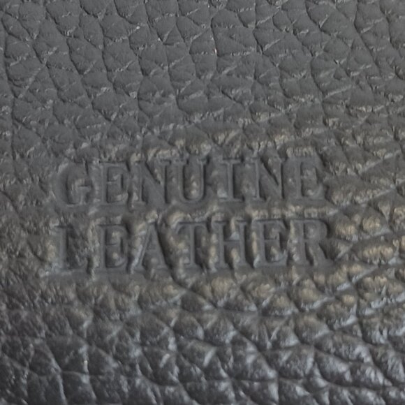 Women's Vintage Genuine Leather Grey Folded Wallet - Picture 3 of 10